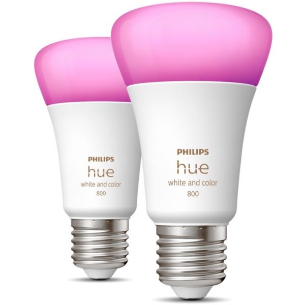 Inteligentna żarówka LED Philips Hue W&C A60 E27 800 lm 2 szt. 929002489602